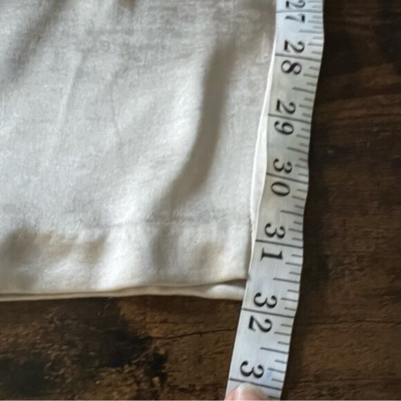 DREW By Anthropologie NWT Eva Wide Leg 90s Party Pants Baggy Satin Champagne L - Picture 14 of 15